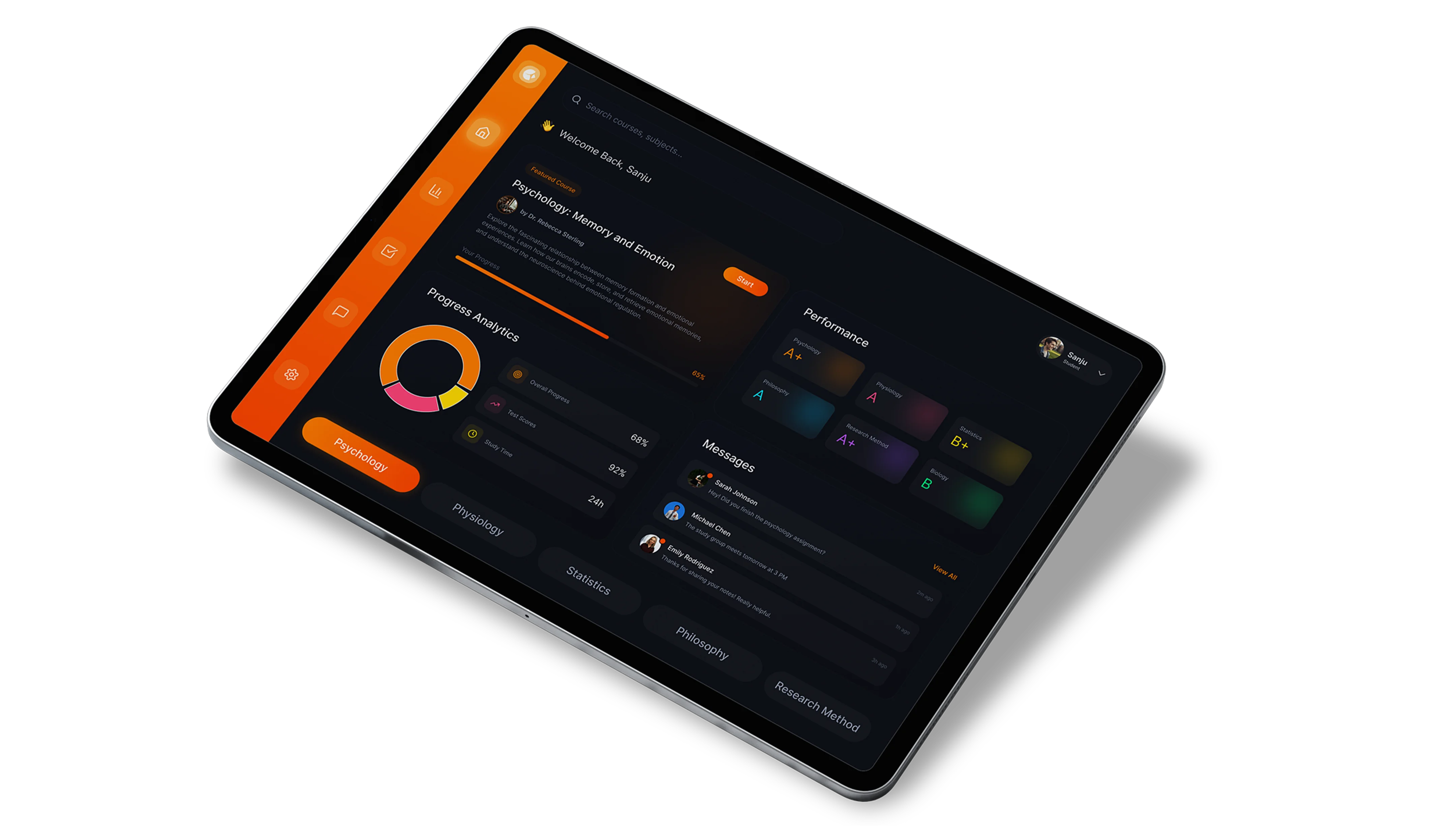 Edumate interface