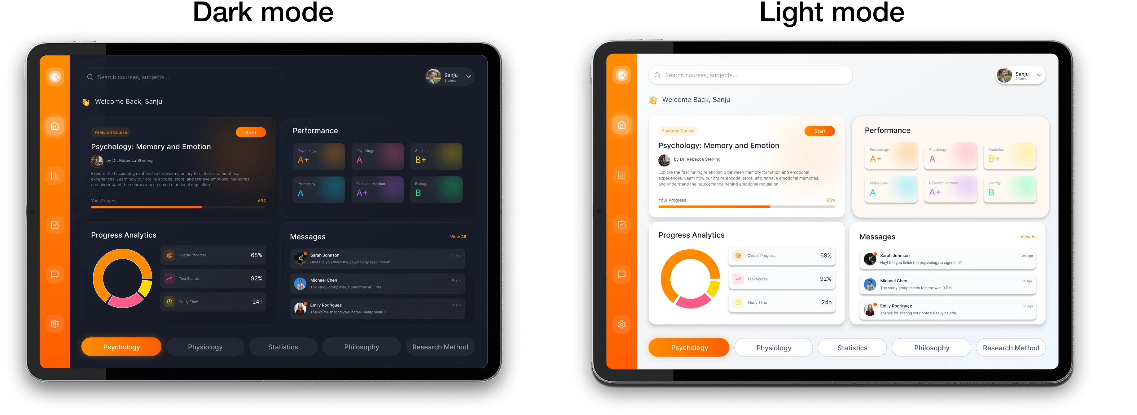 Edumate interface